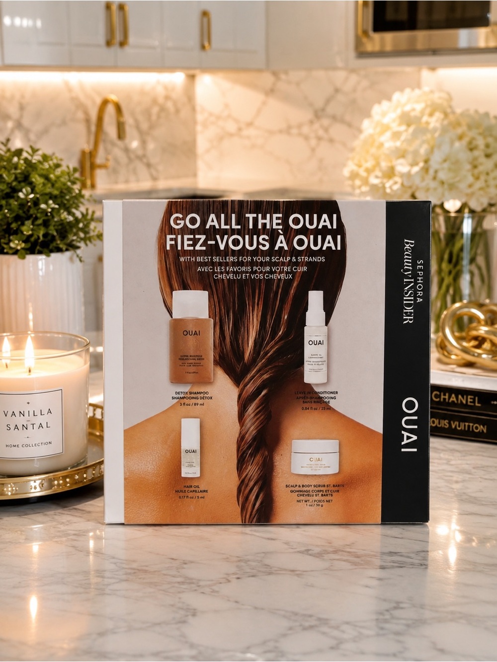 OUAI Go All The OUAI Sephora Beauty Insider Hair Care Set New Limited Edition